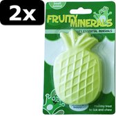 2x FRUITY MINERAL PINEAPPLE 210ML