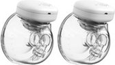 Youha The INs Dubbele Elektrische Borstkolf - 28mm - Draagbaar Hands Free - Draadloos - Draagbare Borstkolf - BPA-vrij - Oplaadbaar - Comfort Borstvoeding - Borstmelk - Moedermelk - Borstvoeding - Flexibel