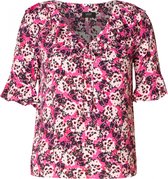 YEST Kelly Blouse - Fuchsia/Multi-Colour - maat 46