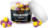 Mulberry Pop-ups Paars/Geel | Aas | Karpervissen | Partikels | Karper Aas | Karper Vissen | Karper Voer | Karper