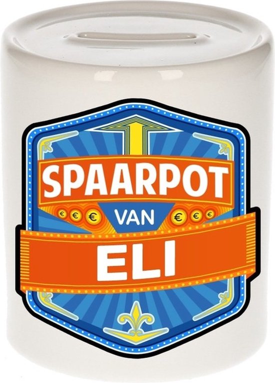 Tirelire pour enfants pour Eli