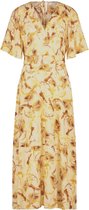 Tramontana Dress Palm Tropics Print Neutrals - 36