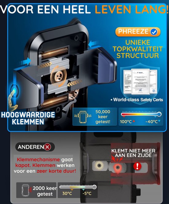 Zuignap telefoonhouder - Accessoires