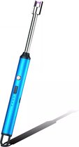 Papillon - Lange Elektrische Aansteker - USB Oplaadbaar - Flexibele Aansteker - Gasfornuis - Kaarsjes - BBQ - Blauw