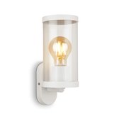 BRILONER - KAIRO - Lampe d'extérieur - douille E27 - blanc - IP44 - Dimensions:23 x 9,5 x 11,5 cm