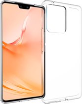 Accezz Clear Backcover Vivo V23 Pro hoesje - Transparant