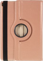 Peachy Litchi Textuur Lederen iPad 10.2 inch case met cover - Rosé Goud Bescherming Standaard