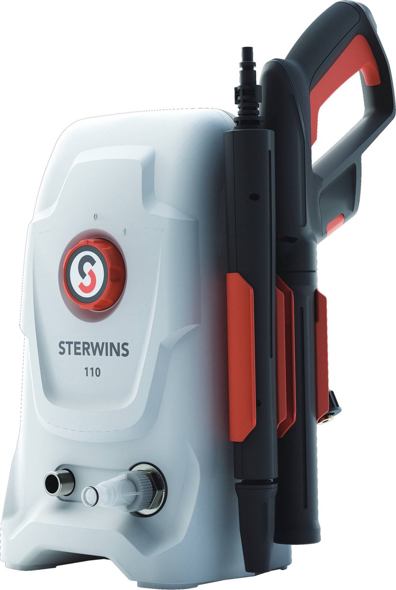 STERWINS - elektrische hogedrukreiniger - 1500W - debiet 360 l/u - 110 bar - 3 m kabel - buitenreiniger