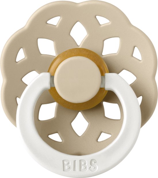 Bibs Boheme Glow In The Dark Vanilla 618 mnd Fopspeen 220255C