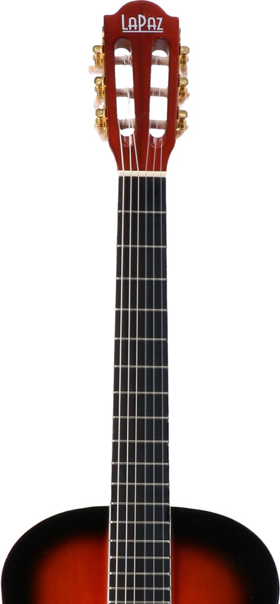LaPaz 002 SB guitare classique taille 1/2 Sunburst avec hous