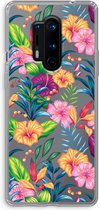 Case Company® - OnePlus 8 Pro hoesje - Tropisch 2 - Soft Cover Telefoonhoesje - Bescherming aan alle Kanten en Schermrand