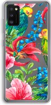 Case Company® - Samsung Galaxy A41 hoesje - Papegaaien - Soft Cover Telefoonhoesje - Bescherming aan alle Kanten en Schermrand