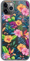 Case Company® - iPhone 11 Pro hoesje - Tropisch 2 - Soft Cover Telefoonhoesje - Bescherming aan alle Kanten en Schermrand