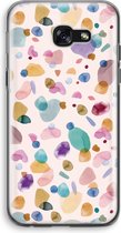 Case Company® - Samsung Galaxy A5 (2017) hoesje - Terrazzo Memphis - Soft Cover Telefoonhoesje - Bescherming aan alle Kanten en Schermrand