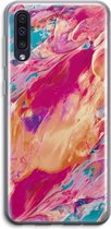 Case Company® - Samsung Galaxy A50 hoesje - Pastel Echoes - Soft Cover Telefoonhoesje - Bescherming aan alle Kanten en Schermrand