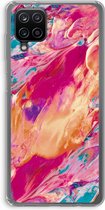 Case Company® - Samsung Galaxy A12 hoesje - Pastel Echoes - Soft Cover Telefoonhoesje - Bescherming aan alle Kanten en Schermrand