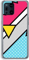 Case Company® - OPPO Find X3 Pro hoesje - Pop Art #3 - Soft Cover Telefoonhoesje - Bescherming aan alle Kanten en Schermrand