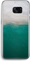 Case Company® - Samsung Galaxy S7 Edge hoesje - Stranded - Soft Cover Telefoonhoesje - Bescherming aan alle Kanten en Schermrand