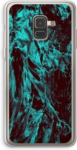 Case Company® - Samsung Galaxy A8 (2018) hoesje - Ice Age - Soft Cover Telefoonhoesje - Bescherming aan alle Kanten en Schermrand