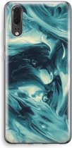 Case Company® - Huawei P20 hoesje - Dreaming About Whales - Soft Cover Telefoonhoesje - Bescherming aan alle Kanten en Schermrand