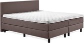 Boxspring Luxe 160x210 Glad Bruin