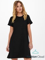 ONLY  Soft S/S A-Shape Dress Swt Black ZWART XS