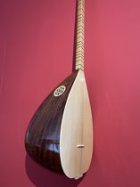 Saz turkse gitaar Baglama korte hals bruin