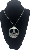 Nightmare before Christmas ketting, chain, necklace, Jack Skellington, Schedel, Halloween
