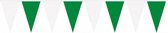 vlaggen Pennant 400 cm groen/wit