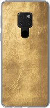 Geschikt voor Huawei P40 Lite hoesje - Lichtval op een gouden muur - Siliconen Telefoonhoesje