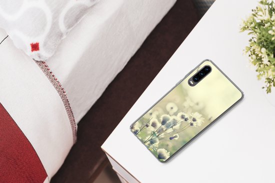 Coque Huawei P30 - Fleurs - Champ - Wit - Coque de téléphone en Siliconen