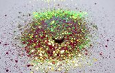 Glitters | Chameleon Bronze/Green 10gr. | Hobby-glitters | Nail & Body-art | Epoxy-art | Slijm-projecten | Decoratie