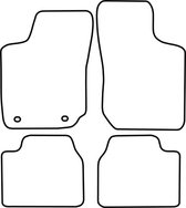 Mattenset Opel Corsa - B modellen 1993 - 2000