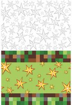 tafelkleed Minecraft TNT Party! junior 137 x 243 cm groen