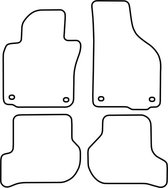 Mattenset Skoda Octavia 2004 - 2008