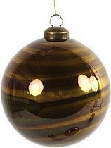 kerstbal Yana 10 cm glas goud