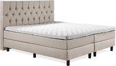 Boxspring Luxe 160x220 Capiton beige