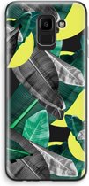 Case Company® - Samsung Galaxy J6 (2018) hoesje - Fantasie jungle - Soft Cover Telefoonhoesje - Bescherming aan alle Kanten en Schermrand