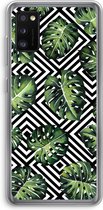 Case Company® - Samsung Galaxy A41 hoesje - Geometrische jungle - Soft Cover Telefoonhoesje - Bescherming aan alle Kanten en Schermrand