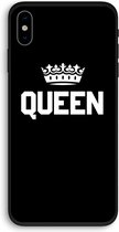 Case Company® - iPhone X hoesje - Queen zwart - Biologisch Afbreekbaar Telefoonhoesje - Bescherming alle Kanten en Schermrand