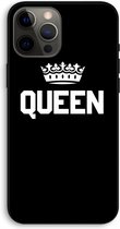 Case Company® - iPhone 12 Pro Max hoesje - Queen zwart - Biologisch Afbreekbaar Telefoonhoesje - Bescherming alle Kanten en Schermrand