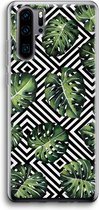 Case Company® - Huawei P30 Pro hoesje - Geometrische jungle - Soft Cover Telefoonhoesje - Bescherming aan alle Kanten en Schermrand