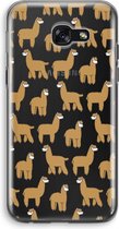 Case Company® - Samsung Galaxy A5 (2017) hoesje - Alpacas - Soft Cover Telefoonhoesje - Bescherming aan alle Kanten en Schermrand