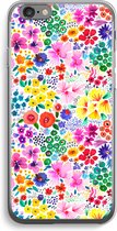 Case Company® - iPhone 6 / 6S hoesje - Little Flowers - Soft Cover Telefoonhoesje - Bescherming aan alle Kanten en Schermrand