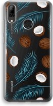 Case Company® - Huawei P Smart (2019) hoesje - Kokosnoot - Soft Cover Telefoonhoesje - Bescherming aan alle Kanten en Schermrand