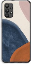 Case Company® - Samsung Galaxy A32 4G hoesje - Geo #1 - Soft Cover Telefoonhoesje - Bescherming aan alle Kanten en Schermrand