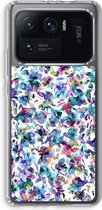 Case Company® - Xiaomi Mi 11 Ultra hoesje - Hibiscus Flowers - Soft Cover Telefoonhoesje - Bescherming aan alle Kanten en Schermrand