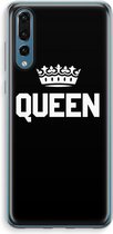 Case Company® - Huawei P20 Pro hoesje - Queen zwart - Soft Cover Telefoonhoesje - Bescherming aan alle Kanten en Schermrand