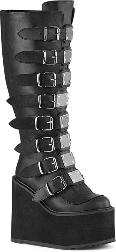 Demonia Platform Bottes femmes -41 Shoes- SWING-815WC US 11 Zwart