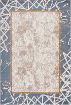 Magic Floor - Tapijt - Vloerkleed - PERA 0427A - Grijs - Polyester - (150x80cm)